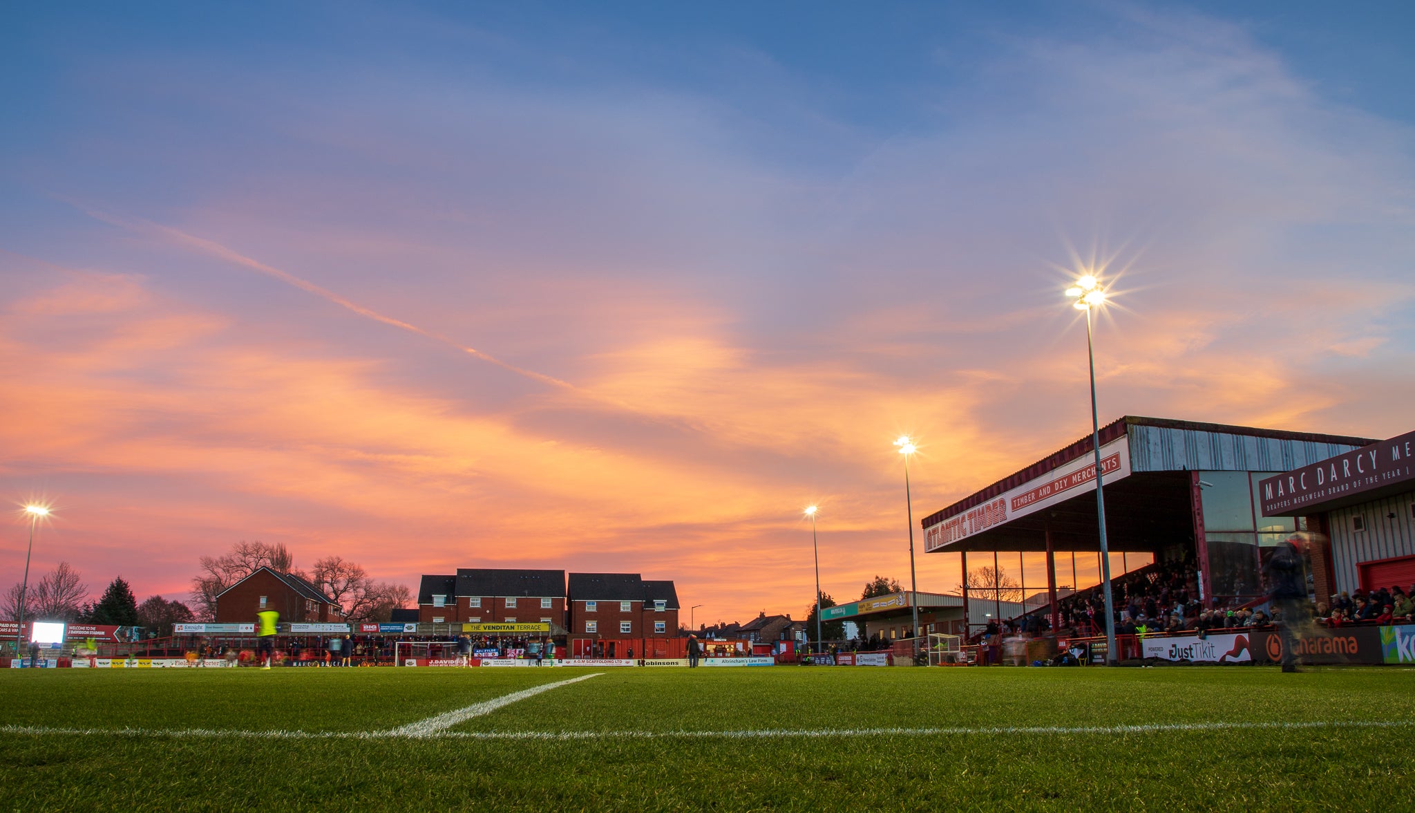 First up in 2024/25 Woking at home Altrincham FC