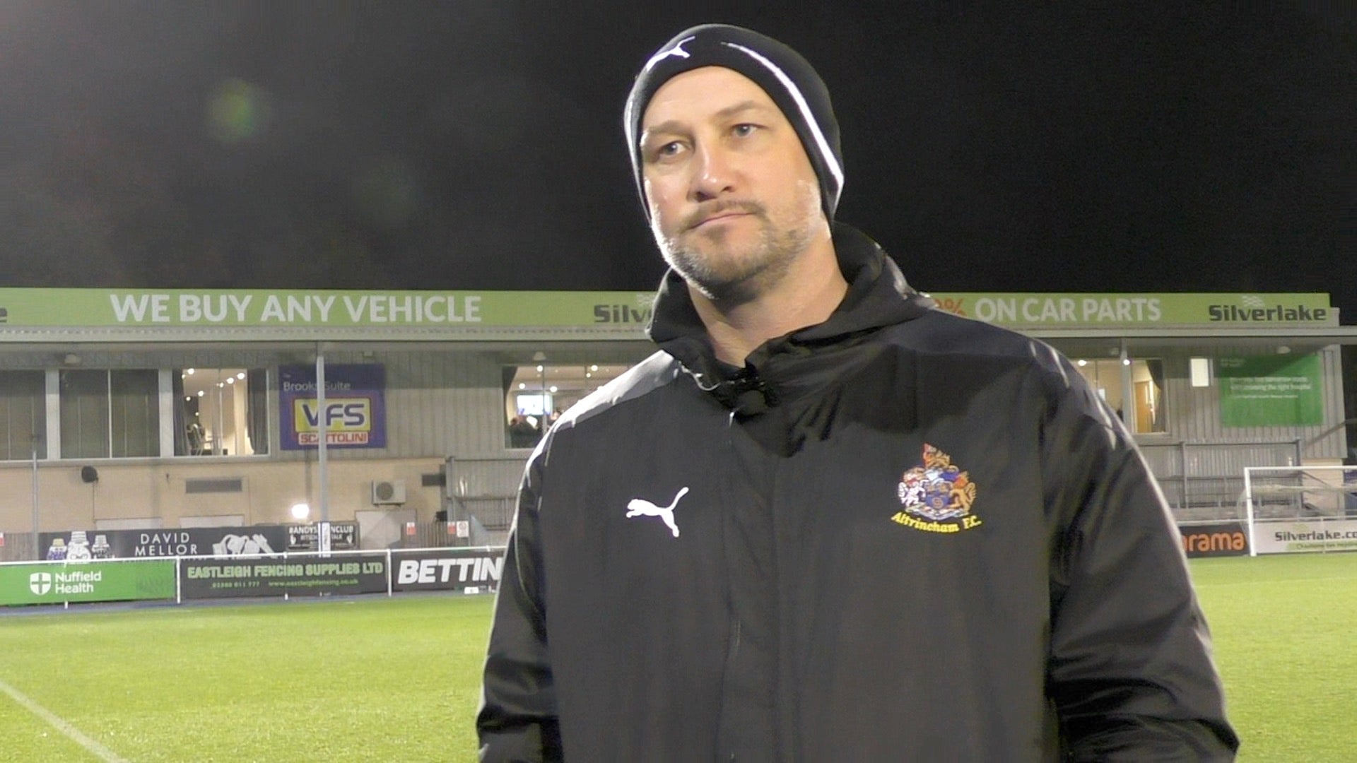 Phil Parkinson Post Match Interview - Hartlepool Utd – Altrincham FC