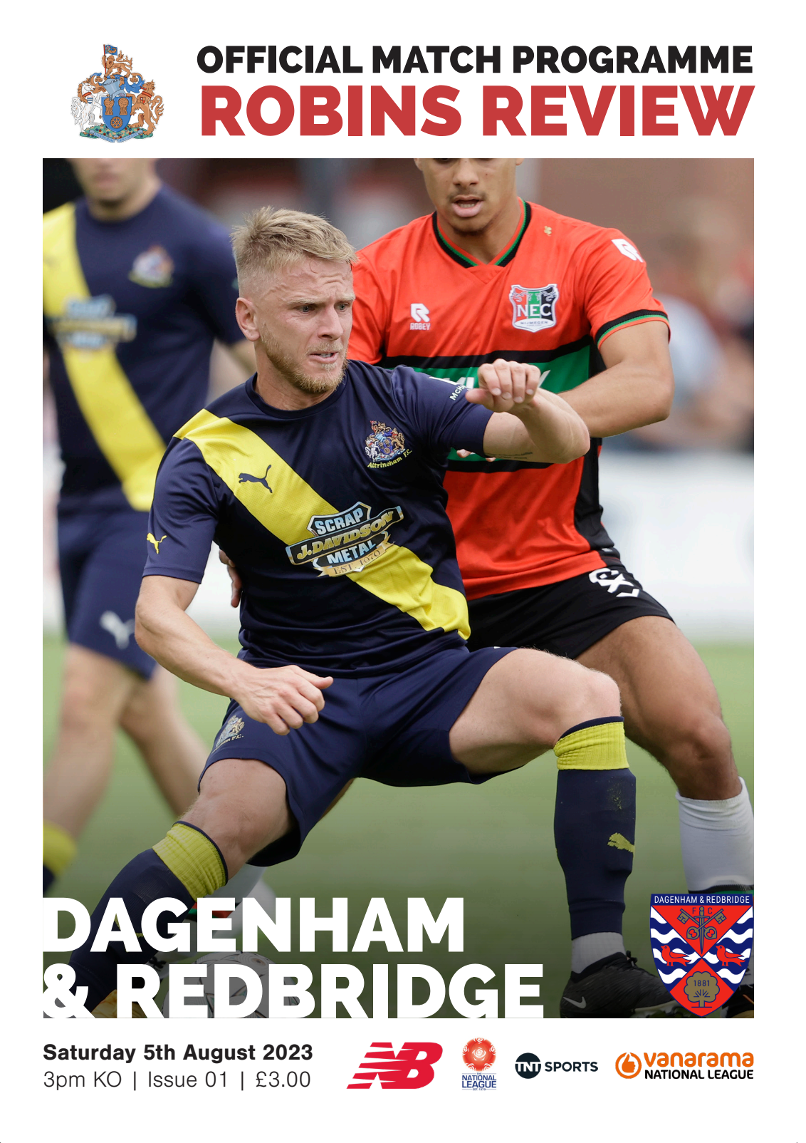 Altrincham FC v Dagenham & Redbridge