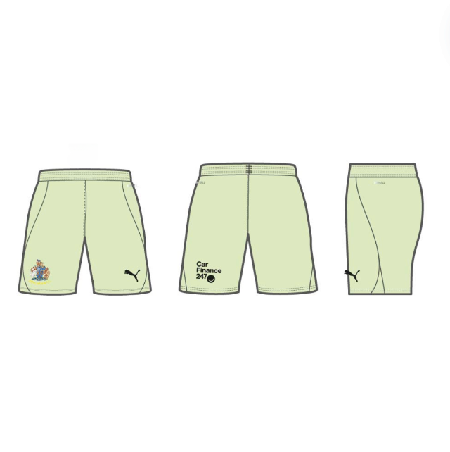2024 25 Goalkeeper Shorts Speed Green Adult Junior Altrincham FC