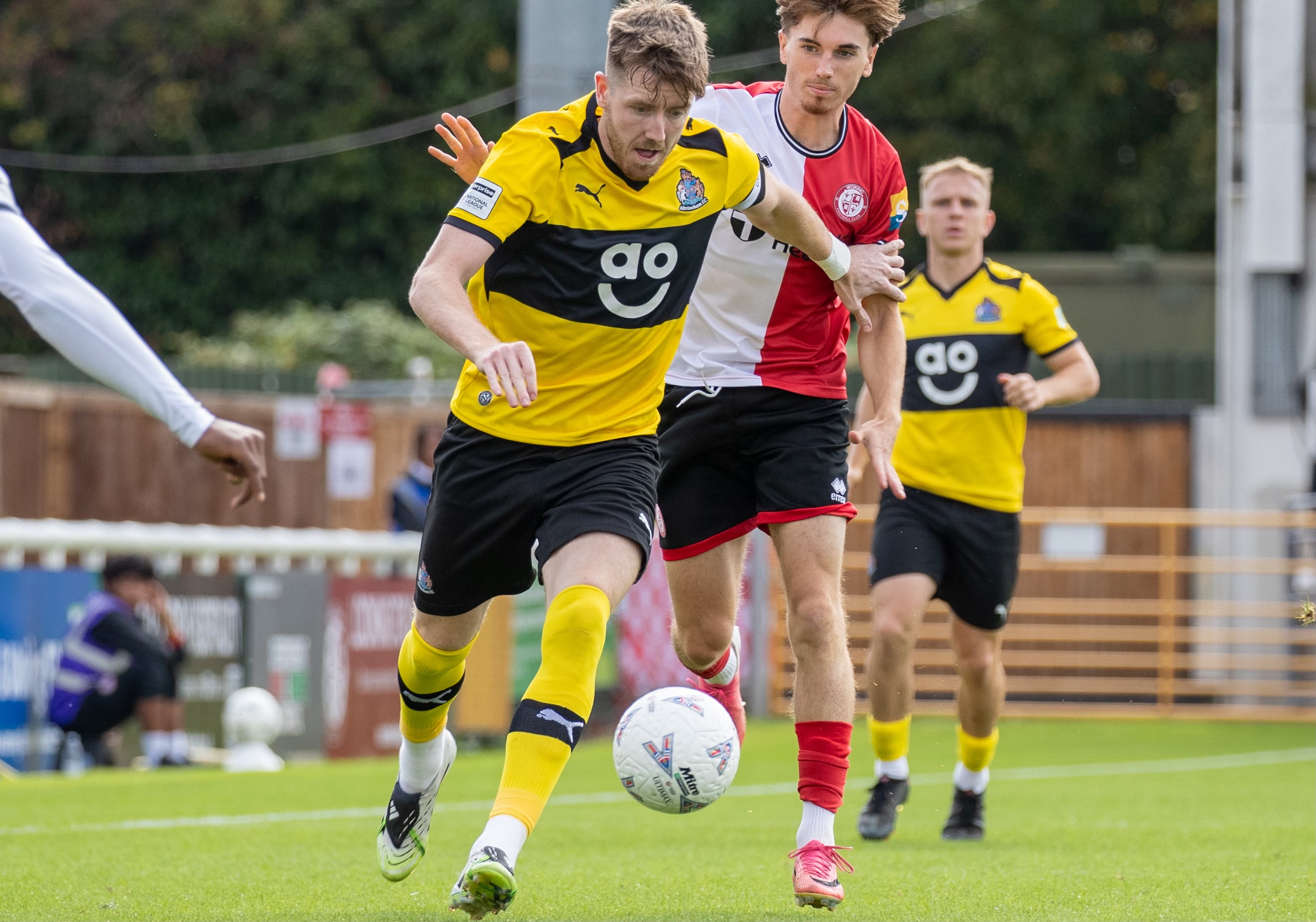 Alty's winning streak comes to an end at Woking