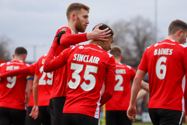 Late blow for Alty as pen pegs them back and costs goalscorer James a red card!