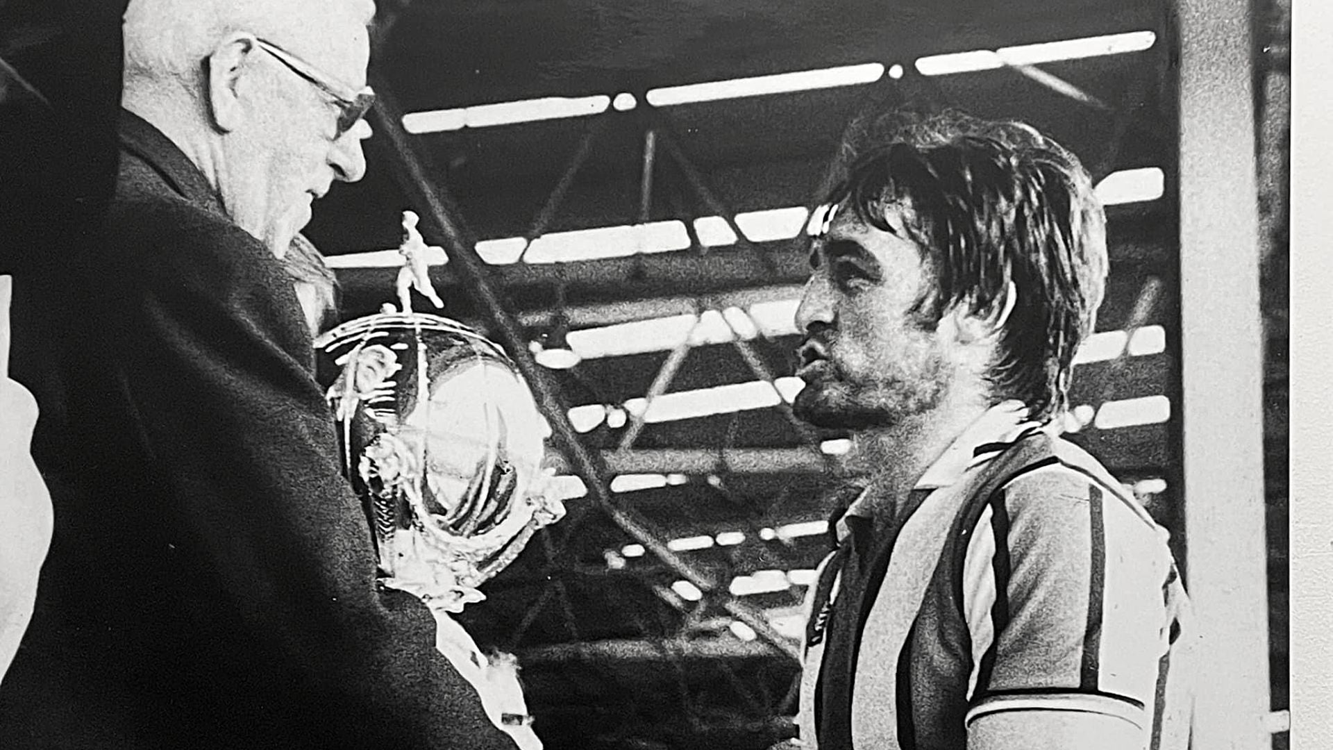 John King funeral details Altrincham FC