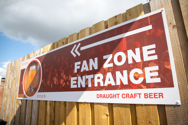 Free drink in revamped Fan Zone this Saturday!