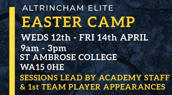 Elite Easter Camps available now!