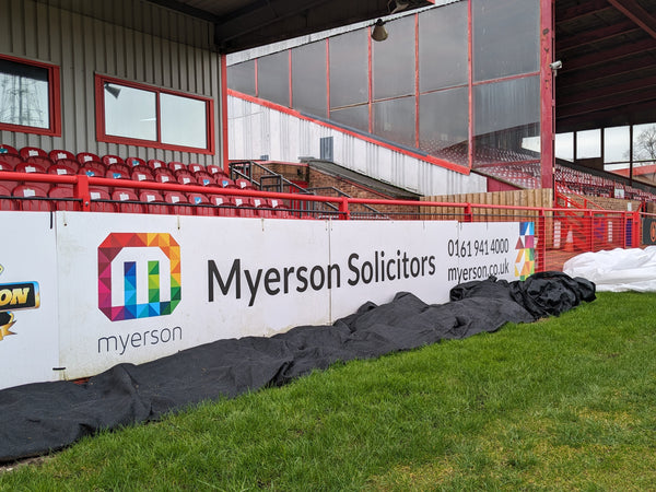 Sponsors in Focus - magnificent Myerson, Alty supporters in every sense of the word!