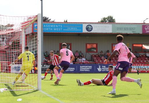 Debut joy for Egli as Alty grab dramatic late leveller