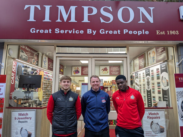 The Altrincham FC x Timpson Partnership