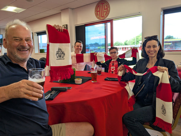Win Sutton United hospitality courtesy of Benchmark Security