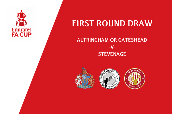 Stevenage tie awaits winner of Tuesday's replay