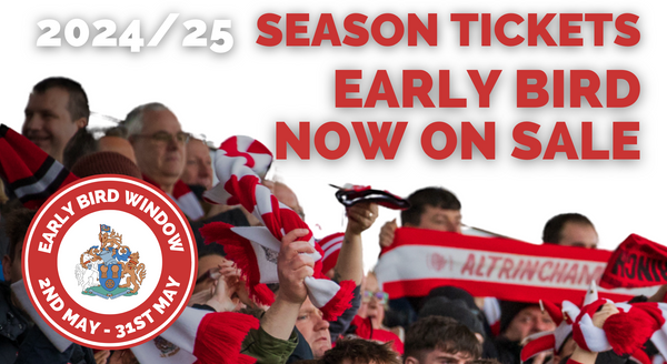 Early Bird Season Tickets launched for 2024/25