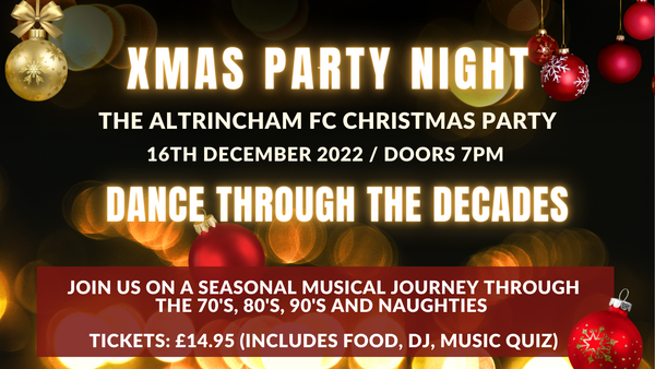 Xmas Party Night at Alty!