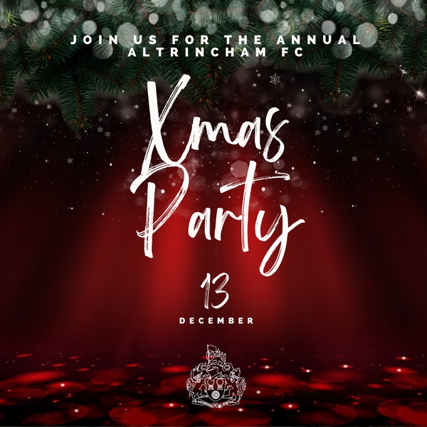 Xmas Party Night - December 13th