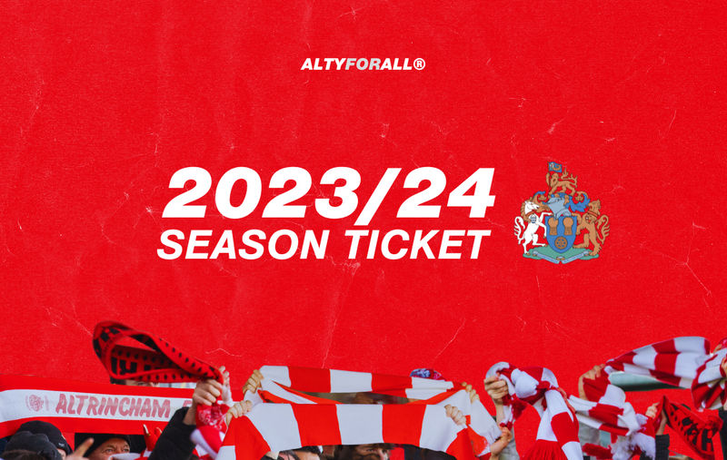 2023/24 Altrincham Juniors FC Season Ticket