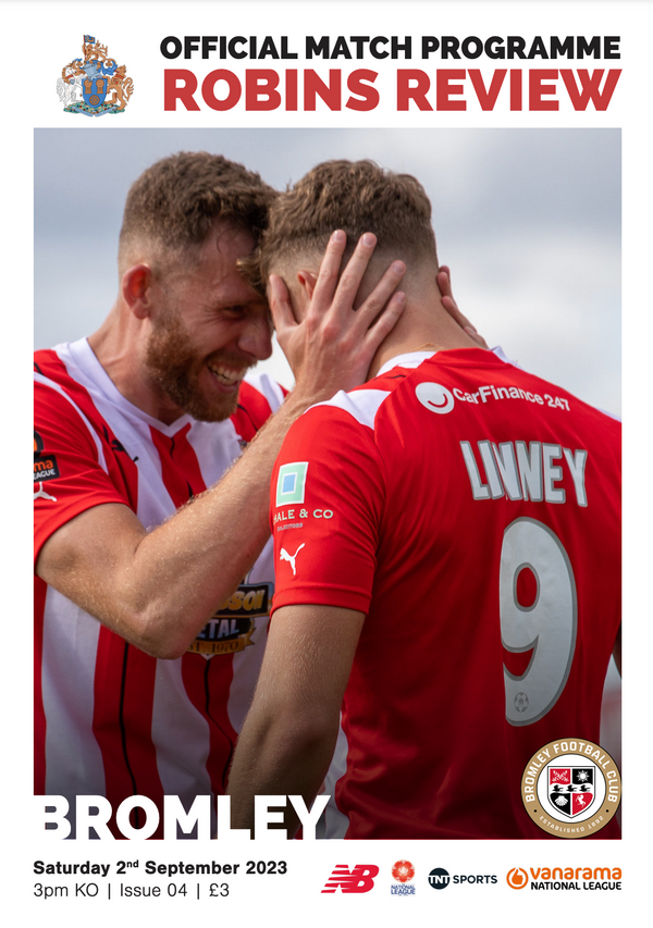 Match Day Programme - Bromley