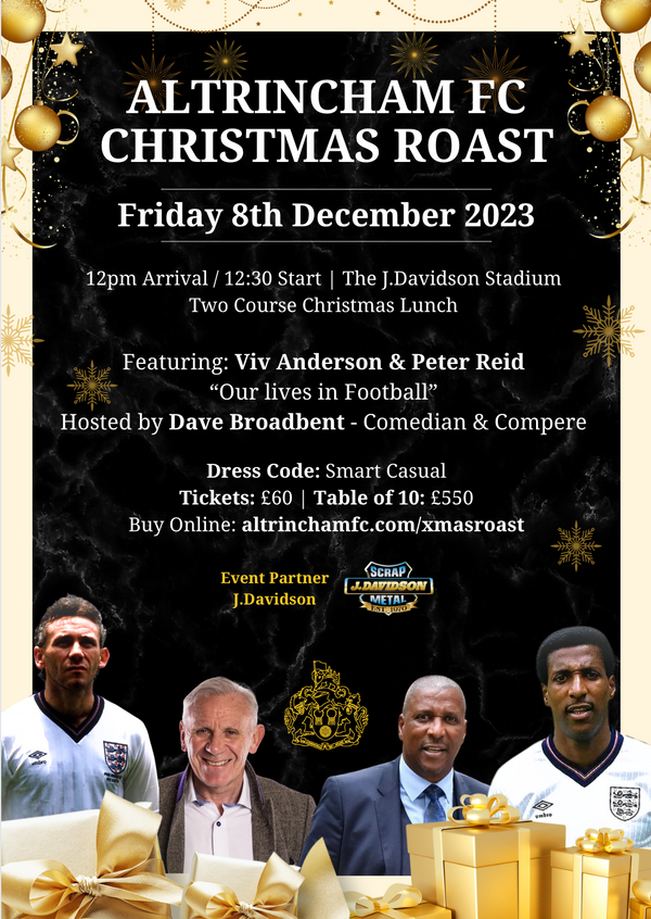 Altrincham FC Christmas Roast