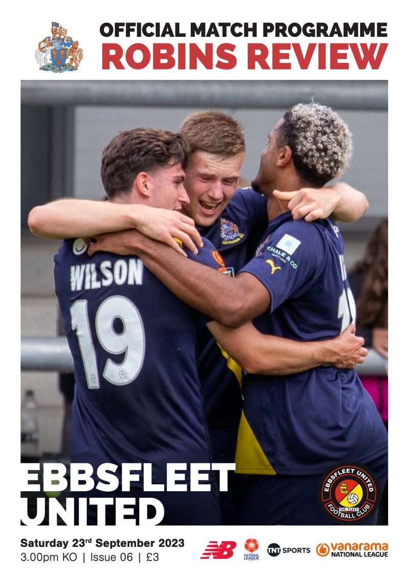 Match Day Programme - Ebbsfleet United