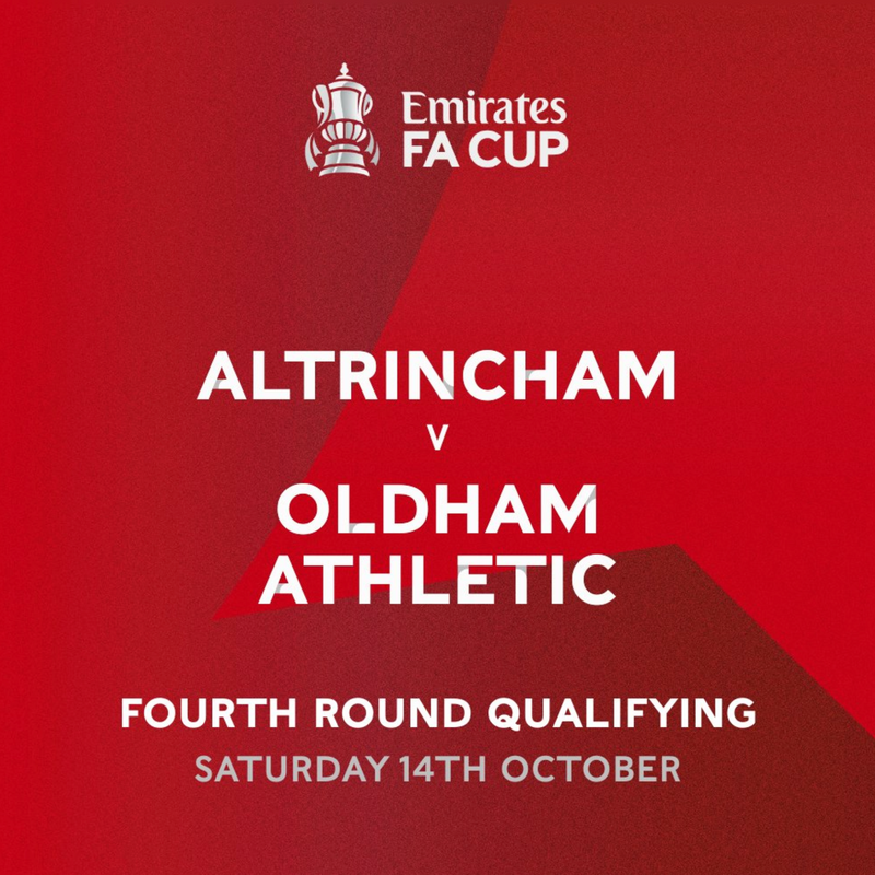 Altrincham v Oldham Athletic - FA Cup | Hospitality