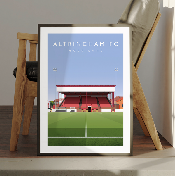 Gold Road & Moss Lane Framed Prints