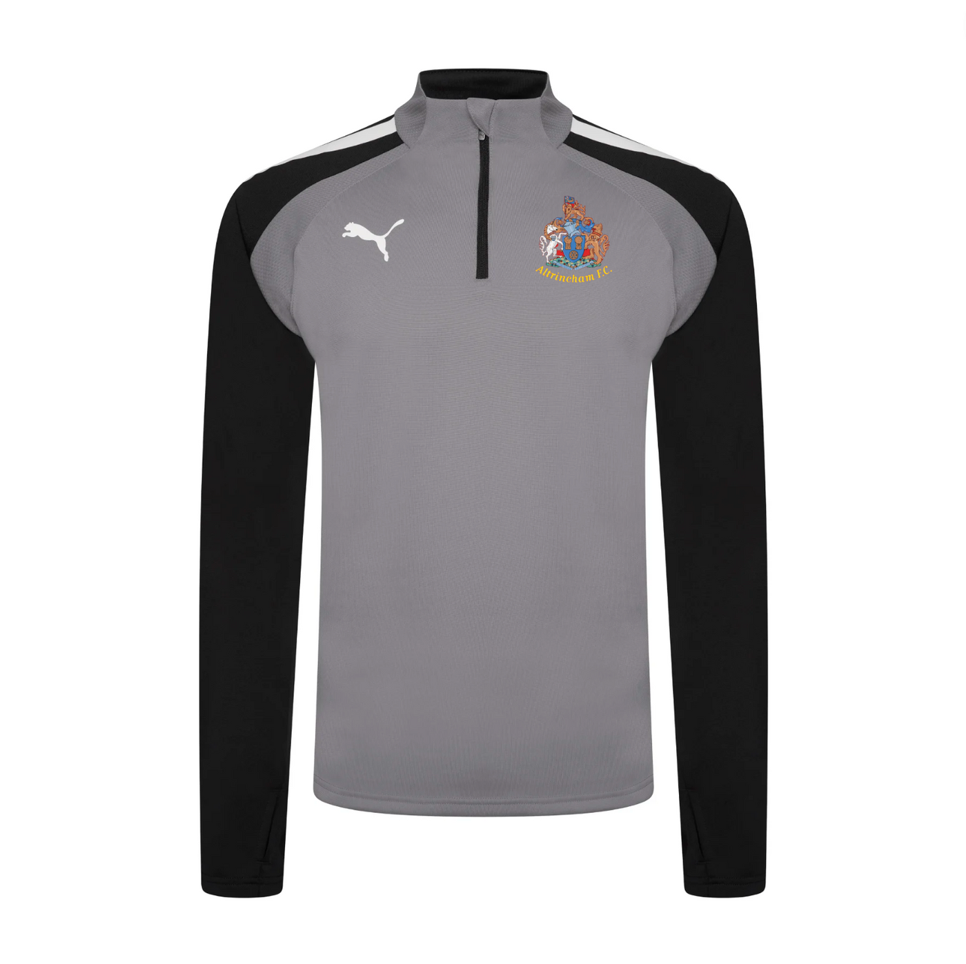 Puma Training 1/4 Zip - Grey/Black – Altrincham FC