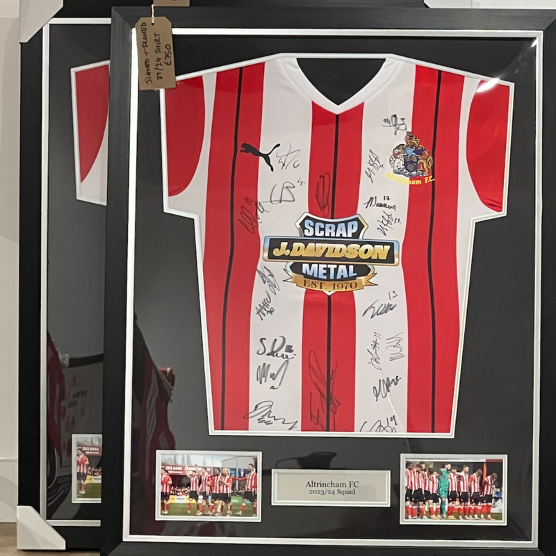 Signed & Framed 23/24 Shirt