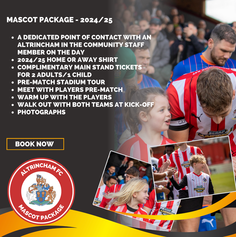 2024/25 Mascot Packages