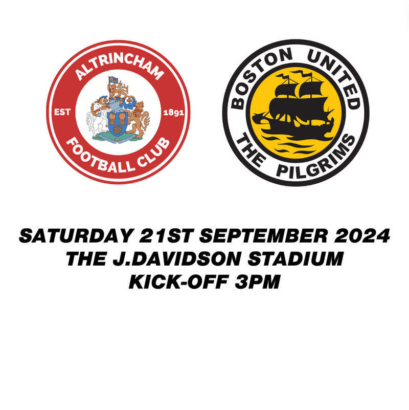 Altrincham v Boston United Vanarama National League