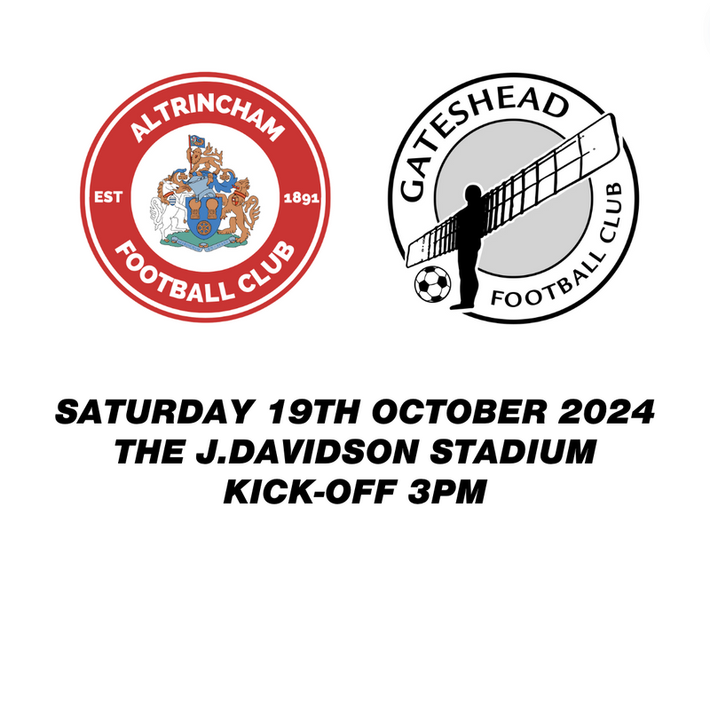 Altrincham v Gateshead Vanarama National League