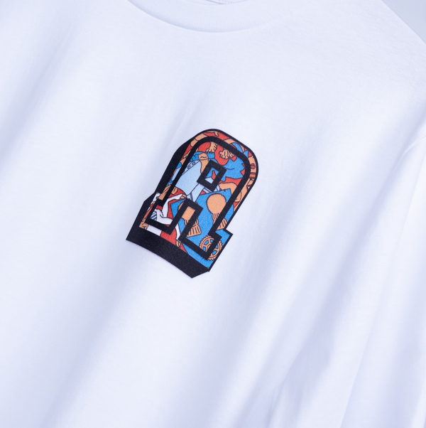 White Leisure Alty Aces Tee