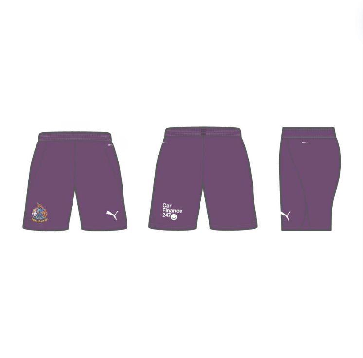 2024/25 Goalkeeper Shorts - Crushed Berry (Adult)