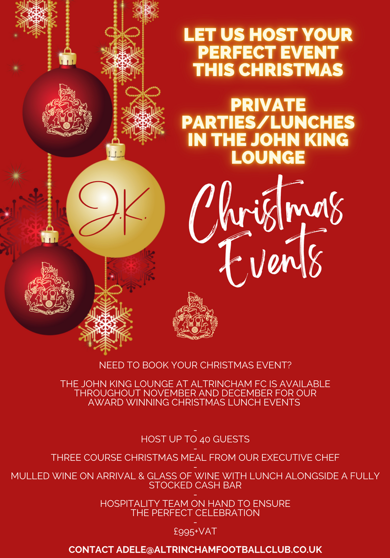 Christmas Event Hosting - Private Parties