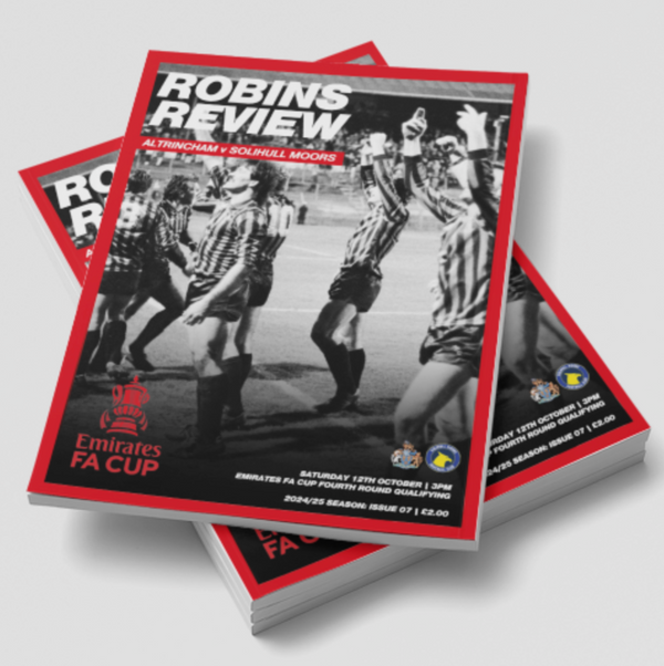 Robins Review: Altrincham v Solihull (FA Cup)