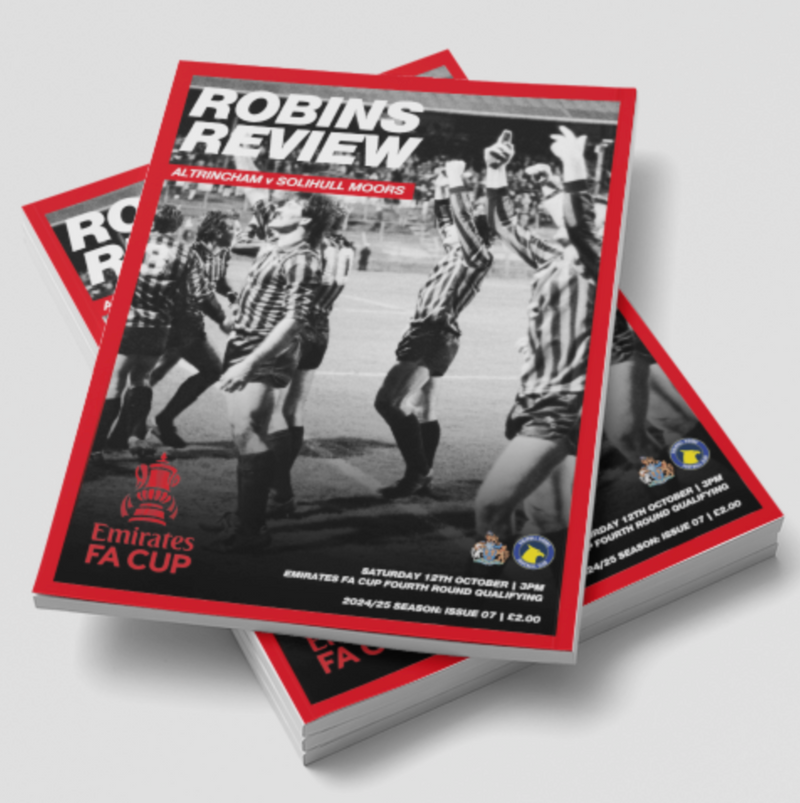 Robins Review: Altrincham v Solihull (FA Cup)