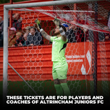 Altrincham Juniors FC Season Tickets 2025/26