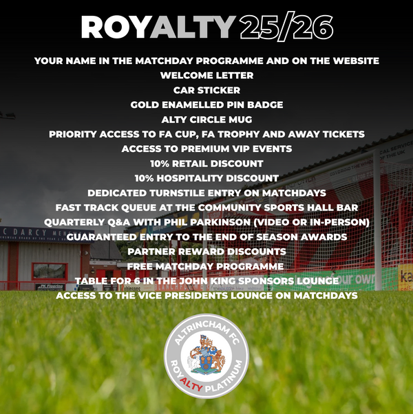 2025/26 ROYALTY PLATINUM