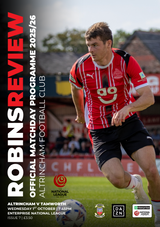 Robins Review Matchday Programme - Altrincham v Tamworth