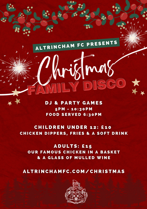 Christmas Family Disco - December 21st