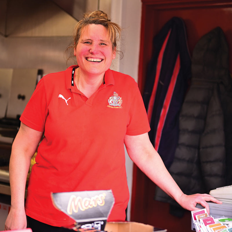 Dawn Abbott, Altrincham FC volunteer