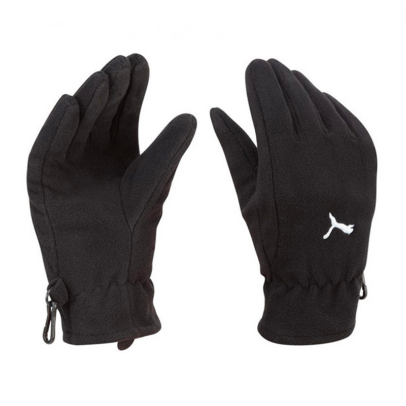 Puma Fleece Gloves Black Adult
